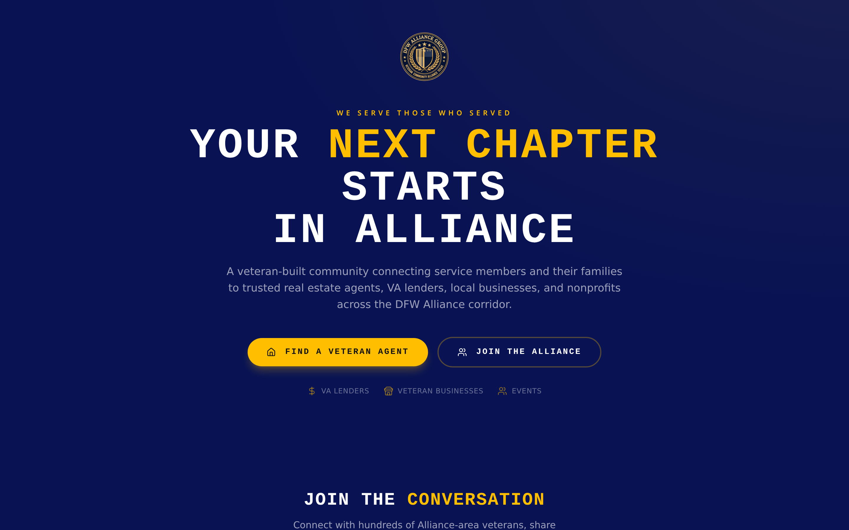 Veteran Connect Hub screenshot